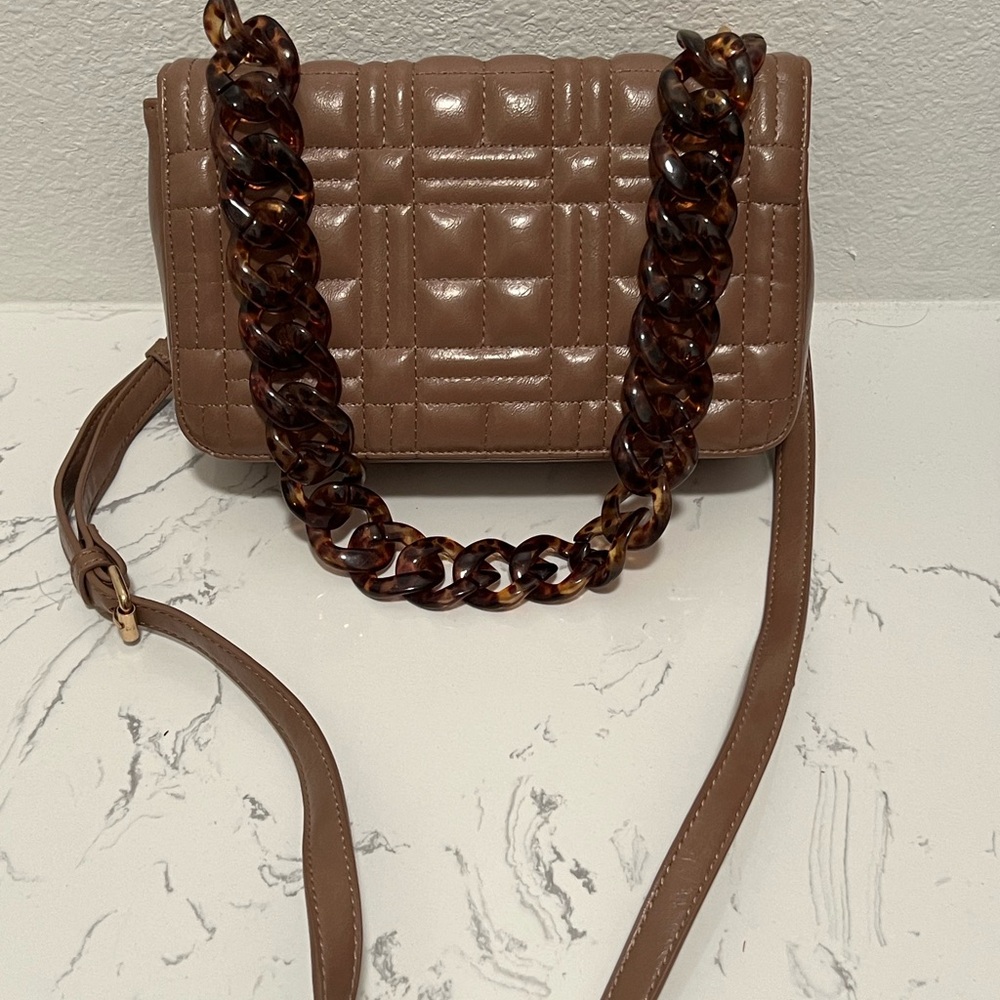 Brown crossbody bag